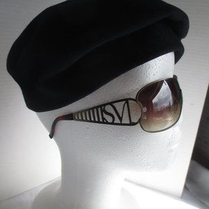 Vintage Mossant/Mouchoir Beret/Black/Made in France for R. H. Macy